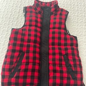 Madewell Buffalo Plaid Vest, Women’s XS